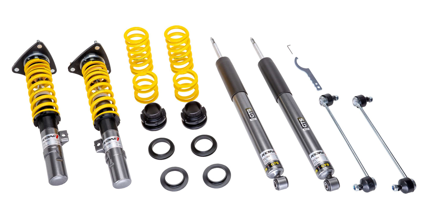 KONI GTS Coilover Kit 2016-2024 Honda Civic w/50.5mm strut (PN 1200 1011)